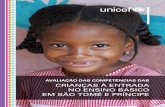 Avaliacao das competencias das criancas a entrada no ensino basico em Sao Tome e Principe