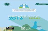 SBPT 2016 - Programa Preliminar