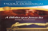 Revista da EBD (A Bíblia que Jesus lia) AD Belém - 2º trimestre de 2016