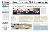Diário Indústria&Comércio - 13 de maio de 2016