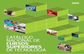 Catálogo NaCioNal de Cursos superiores de teCNologia