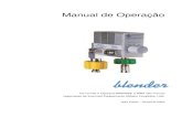 Manual de operação blender misturador de Ar e O2