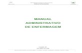 MANUAL ADMINISTRATIVO DE ENFERMAGEM