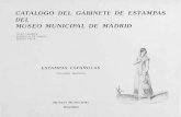 catalogo del gabinete de estampas del museo municipal de madrid
