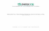 REVISTA TECNOLÓGICA DA FATEC-PR