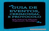 Guia de Eventos, Cerimonial e Protocolo