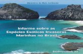 Informe sobre as Espécies Exóticas Invasoras Marinhas no Brasil