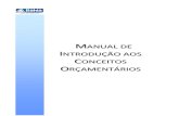 MANUAL DE INTRODUÇÃO AOS CONCEITOS ORÇAMENTÁRIOS