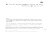 As características da linguagem musical de Camargo Guarnieri*