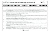 PROVA 18 - TÉCNICO INDUSTRIAL - ELETROTÉCNICA.pmd