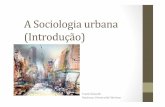 Introdução à sociologia urbana