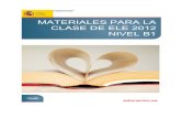 Materiales para la clase de ELE 2012. Nivel B1 Publicaciones del ...