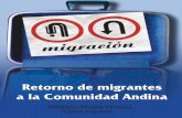 Retorno de migrantes a la Comunidad Andina