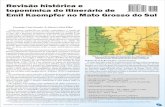 Revisão histórica e toponímica do itinerário de Emil Kaempfer no ...