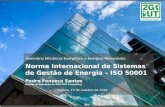 Norma Internacional de Sistemas de Gestão de Energia - ISO 50001, Pedro Fonseca Santos, Diretor de Inovação da 2GO OUT Consulting