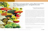 Determinantes da demanda de hortaliças orgânicas em Ilhéus