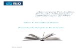 Manual para Pré-Análise, Avaliação, Estruturação e Implementação ...
