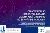 CARACTERIZAÇÃO HIDROQUÍMICA DO SISTEMA AQUÍFERO BAURU NO ESPIGÃO DE MARÍLIA (SP)