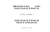 MANUAL DE DESASTRES DESASTRES NATURAIS