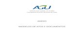 Anexo - Modelos de Atos e Documentos de PAD