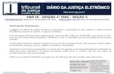 TJ-GO DIÁRIO DA JUSTIÇA ELETRÔNICO - EDIÇÃO 1960 - SEÇÃO II
