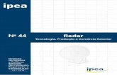 Radar Tecnologia, Produção e Comércio Exterior