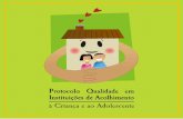 Protocolo Qualidade Acolhimento à Criança e Adolescente