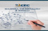 Manual de Redação e Estilo do Sistema CFC/CRCs