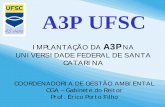 Implantação da A3P na Universidade Federal de Santa Catarina