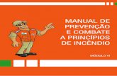 manual de prevenção e combate a princípios de incêndio