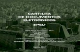 CARTILHA DE DOCUMENTOS ELETRÔNICOS SPED