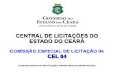 CENTRAL DE LICITAÇÕES DO ESTADO DO CEARÁ CEL 04
