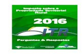 Perguntas e Respostas ITR 2016