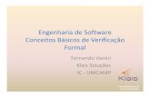 Engenharia de Software Conceitos Básicos de Verificação Formal ...