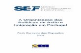 A Organização das Políticas de Asilo e Imigração em Portugal