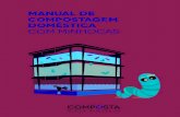 manual de COMPOSTAGEM DOMÉSTICA COM MINHOCAS