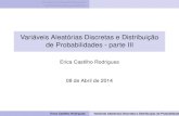 Variáveis Aleatórias Discretas e Distribuição de Probabilidades ...