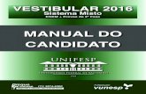 Manual do Candidato - 2016
