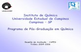 Programa de Pós-graduação em Química, UNICAMP