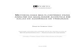 metodologia multi-critério para análise da qualidade acústica em ...