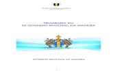 Programa do XII Governo Regional da Madeira