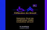 Calçadas do Brasil - Relatório final