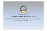 Plano de Desenvolvimento Economico e Social da Huila 2013-2017