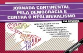 Pela democracia e Jornada Continental contra o neoliberalismo