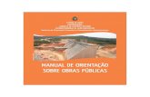 manual de orientação sobre obras públicas