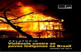 Relatório violência contra os povos indígenas no Brasil