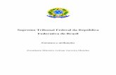 Supremo Tribunal Federal do Brasil - Estrutura e atribuições