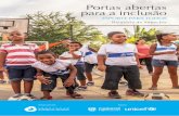 Relatório de impactos - Portas abertas para a inclusão