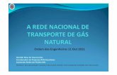 A Rede Nacional de Transporte de Gás Natural