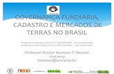 Governança Fundiária Brasileira e o Mercado de Terras Rurais ...